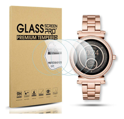 Diruite 3-pack Michael Kors Bradshaw Protector Pantalla, 9h 0