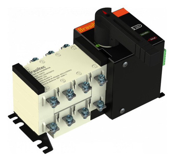 Chave Transferência Gerador Automática 100a 4 Polos 0