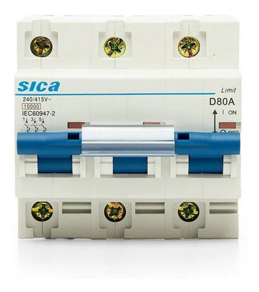 Termica Triipolar Termomagnetica 80a 3x80 Sica 782380 0