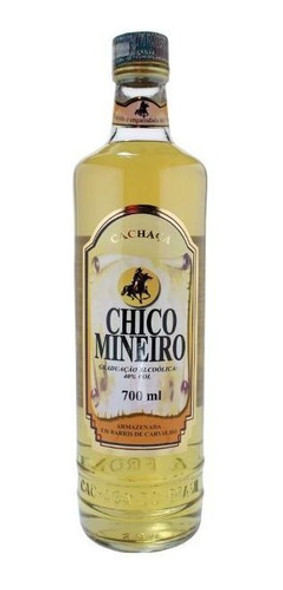Aguardente Chico Mineiro Ouro 700ml 0