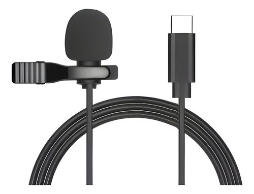 Microfone De Lapela Profissional Usb Tipo C 1