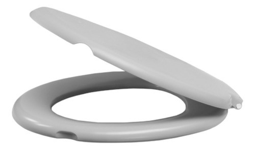 Asiento Inodoro Acolchonado Gris Claro Alumasa (2485) 0