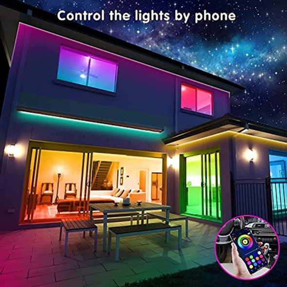 Tira De Luces Led Tenmiro De 130 Pies (2 Rollos De 65 Pies) 1