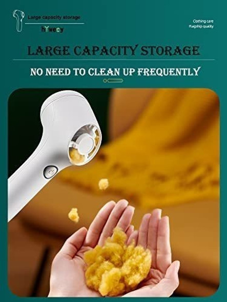 Removedor De Pelusas, Recargable Usb - Blanco. 1