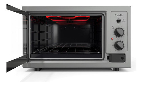 Forno Elétrico De Bancada Mueller 44l Fratello Titânio -220v 1