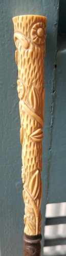 Antiguo Paraguas Mango Plata Material Noble 0