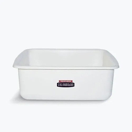 Batea Cuadrada Plastica Bandeja Granja Colombraro Cod 129 0