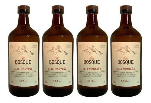 Gin Bosque Alta Montaña 500ml X4 Unidades - Ayres Cuyanos 0