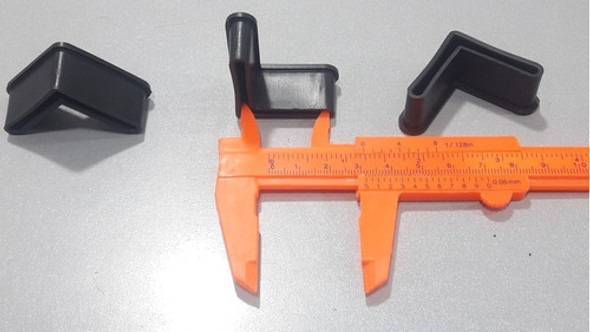 Regaton Regatones Plásticos 30 Mm Angulo X 100 1