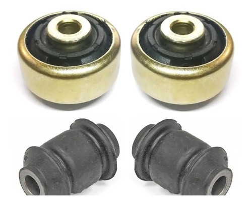 Kit Bujes Parrilla Reforzado Zincado Amarillo Bora/gol Trend 0