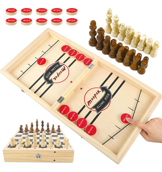 Jogo De Disco De Estilingue Rápido, Jogo De Hóquei De 1