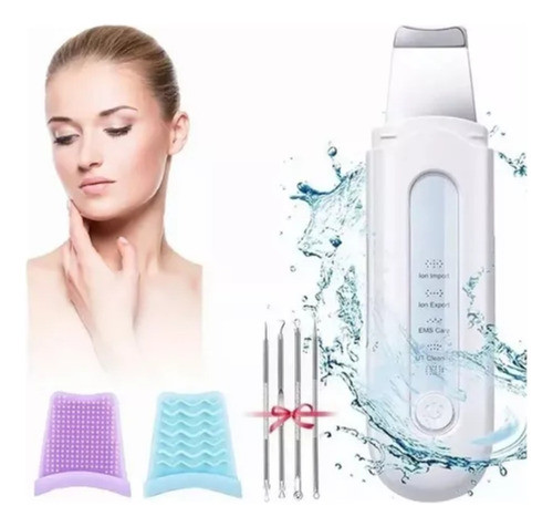 Esfoliador De Pele Poro Ultrassonico Para Limpeza Facial 0