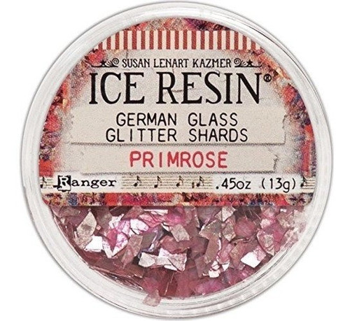 Ice Resina Glass Glitter Shards Primrose 0