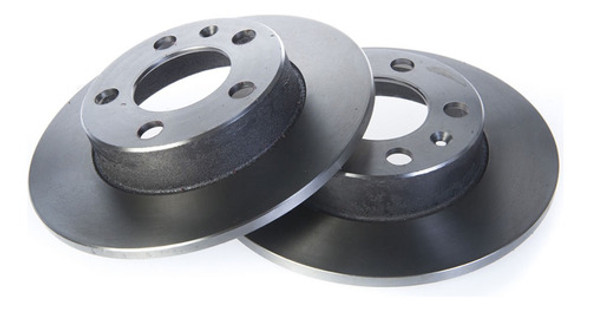 Kit (2) Discos Frenos Traseros New Beetle A3 Solidos 236mm 0