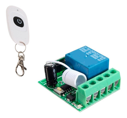 Receptor Inalámbrico 1 Rele Control Remoto 433 315mhz Kit 0