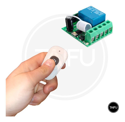 Receptor Inalámbrico 1 Rele Control Remoto 433 315mhz Kit 1