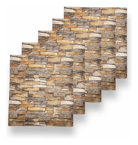 Placas Autoadhesivas Piedra 70x77cm Pack X10 #2 0