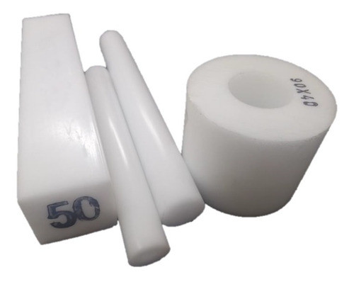 Tubo De Pe-apm, Polietileno Blanco Ø 120/60 X 1000 Mm Me 0