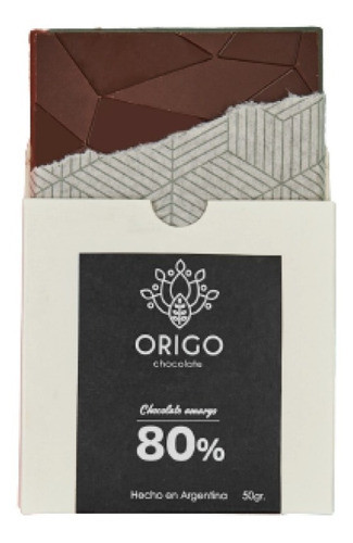 Chocolate 80% Cacao Vegano Sin Azúcar Apto Keto Apto Aplv 0