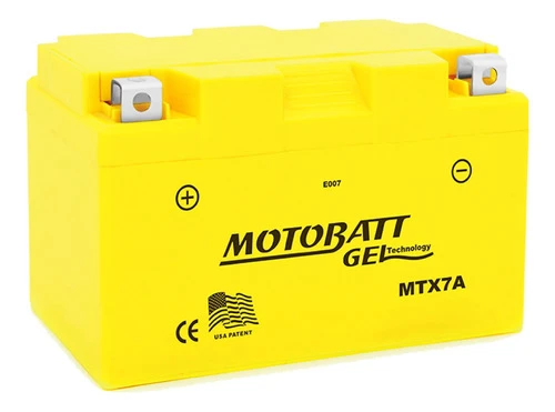 Bateria Motobatt Gel Gilera Vc 200 Cc 1