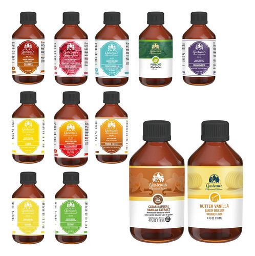 Emulsiones Para Pastelería Gusteau's® Pack 12 Unidades 0