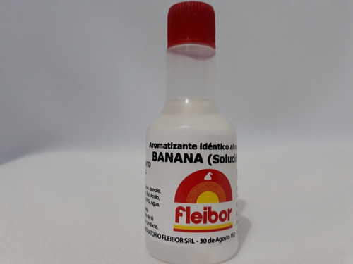 Esencia Fleibor Sabor Banana Botellita 30cc X Unidad 0