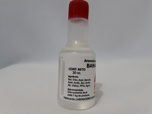 Esencia Fleibor Sabor Banana Botellita 30cc X Unidad 1