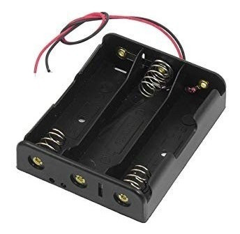 Porta Pila Holder 18650 X 3 Con Cable Itytarg 0