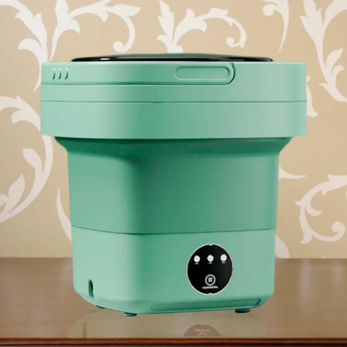 Mini Máquina Lavar Roupas Dobrável Usb Inovação Em Lavagem 1