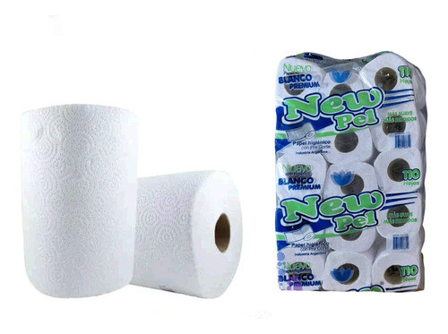 Papel Higienico 30uni Blanco + Bolson Rollo Cocina X 8uni. 0