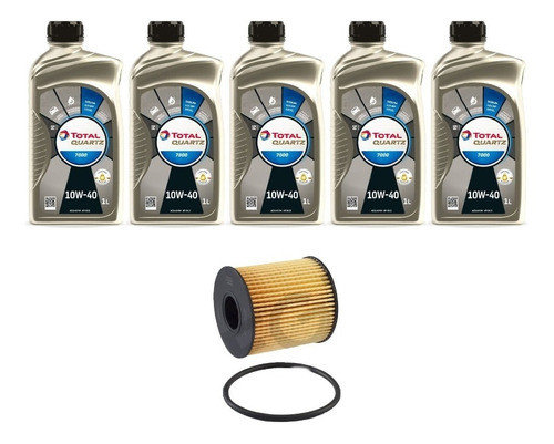 Kit Troca Citroen C4 Lounge 2.0 16v Flex Total 10w40 0