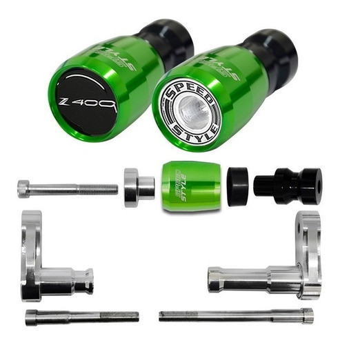 Slider Carenado O Motor Kawasaki Z400 Speed Style Mk Motos 0