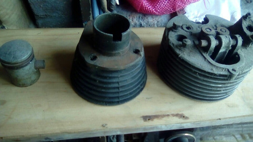 Repuesto Moto Antigua Camisa Pistón Tapa Cilindro Gilera 50c 1