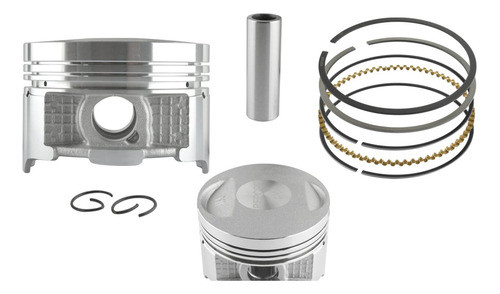 Kit Piston Aro Perno Cg Fan Bros 125 0.75 Repcor J004pi0.75 0