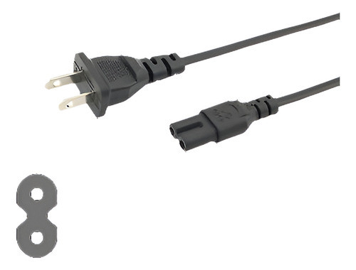 6 Pies 2 Terminales Portátil Power Cable/cable Adaptador Par 0