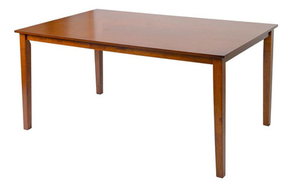 Mesa De Comedor Marrón Madera Bogotá 150 0
