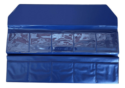 Pasta De Enrolar Pra Moedas - 25 Lugares Pasta Azul 1