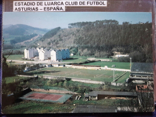 Postal De Estadio De Luarca Club De Fútbol Asturias España 0