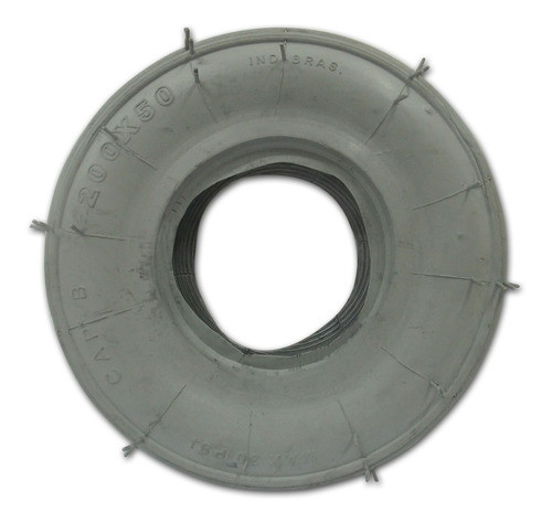 Pneu Dianteiro P/cadeira De Rodas Motorizada 200x50x8 Cinza 0