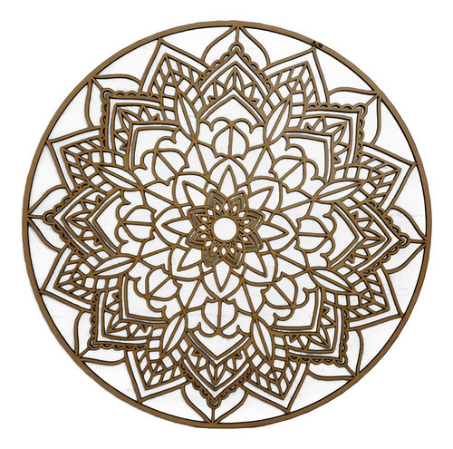 Mandala A10 En Mdf 3 Mm, 25 Cm Diametro 0