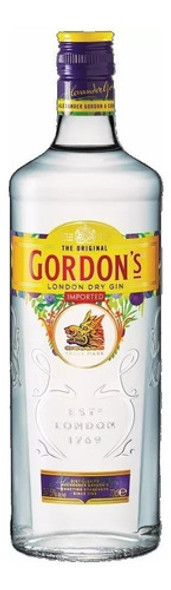 Gin Gordons X 700cc X 4 Botellas 1