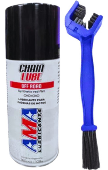 Lubricante Cadena Ama Chain Chico 160 Ml.+cepillo Limpiador 0