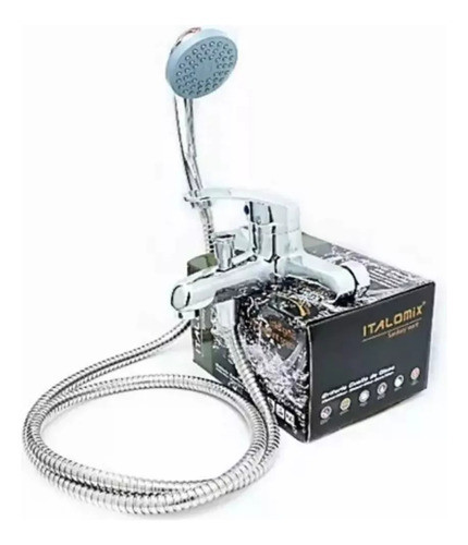 Grifería Ducha Duchador Monocomando Canilla Acabado Cromado 1