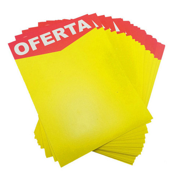 Placa De Oferta Promoção Oferta Pc C/ 100 Un Tamanho: 45x65 0 Placa De Oferta Promoção Oferta Pc C/ 100 Un Tamanho: 45x65 0