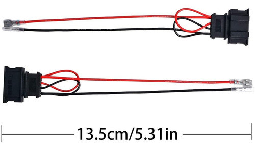 4 Cables De Altavoz De Alambre Para Vw Passat Seat Golf P... 1