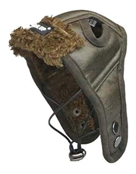 Popetpop Mascota Perro Invierno Calido Aviador Gorra Mascot 0