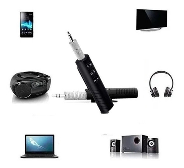 Receptor Bluetooth Adaptador Aux De Musica Para Radio Auto 1