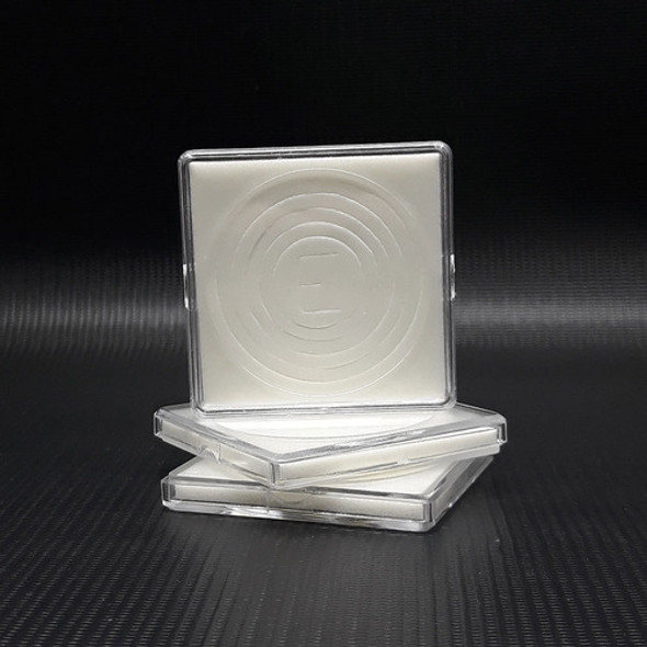 30 Capsulas Quadradas Tam C 18mm/23mm/28mm/33mm/38mm 1