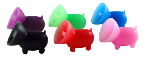 Pack De 6 Soportes Para Celular De Colores 0
