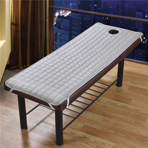 . Almofada Do Colchão Da Cama Da Massagem Termas Cinzento 1